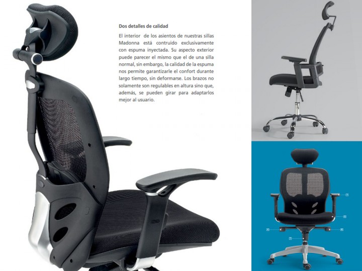 Características esenciales de una silla ergonómica para oficina