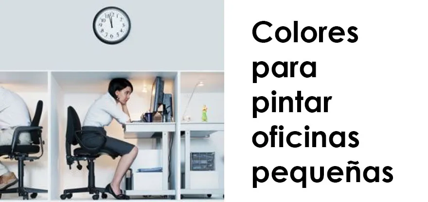 Colores para pintar oficinas pequeñas